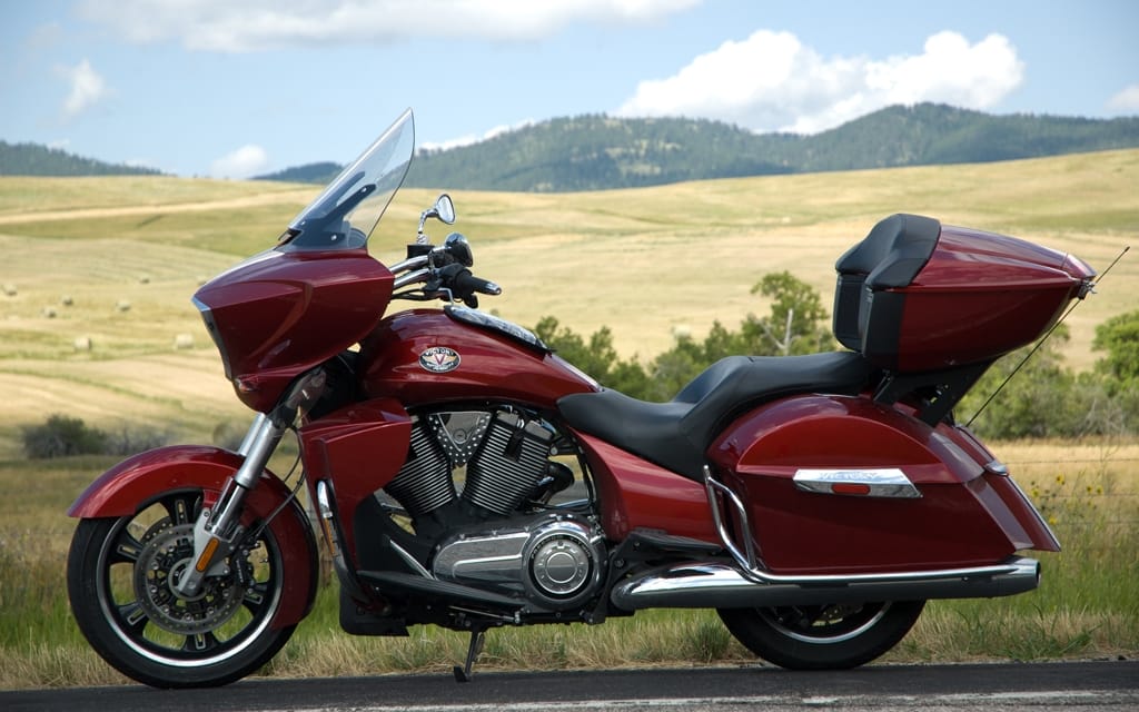 2012 victory cross country tour trunk