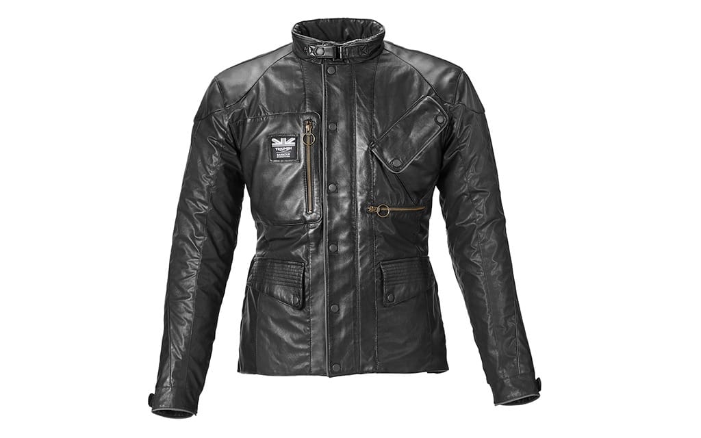 Triumph Barbour AW16 Leather Jacket – Cycle Canada