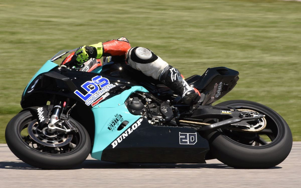 Dion sets stunning Superbike pace in Thursday test at Grand Bend
