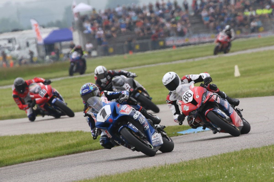 Ben Young dominates race two to sweep the CSBK opener at Grand Bend