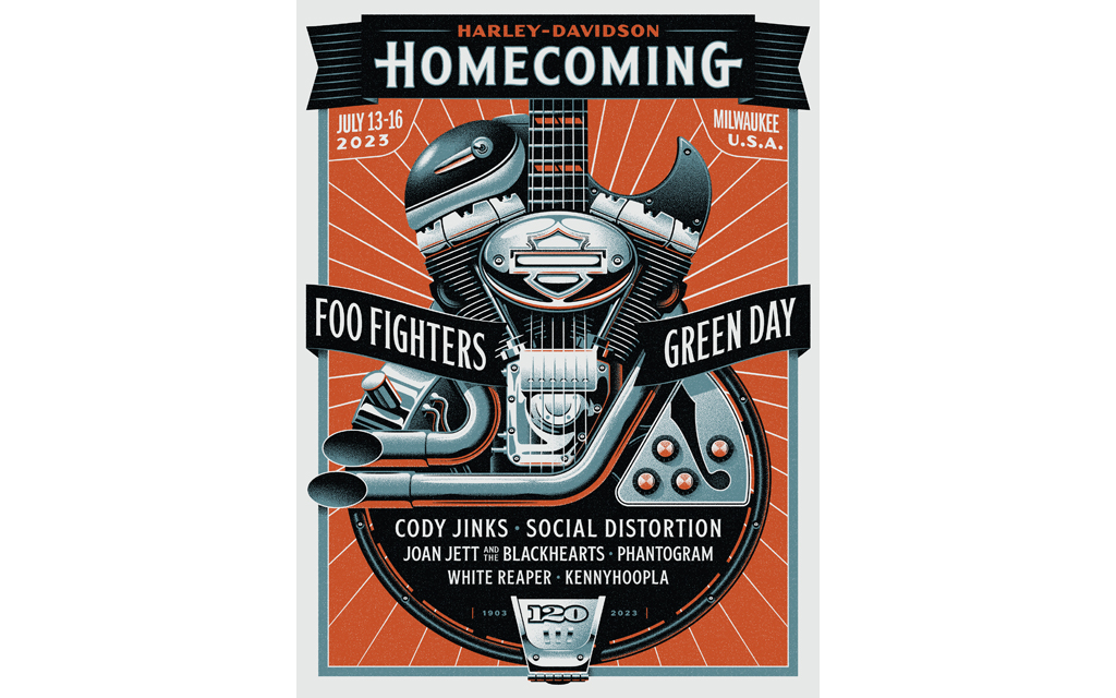 Foo Fighters and Green Day to headline Harley-Davidson® Homecoming™ Festival