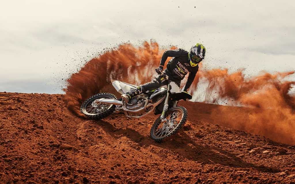 Triumph reveals new TF 250-X specification announced for new motocross bike