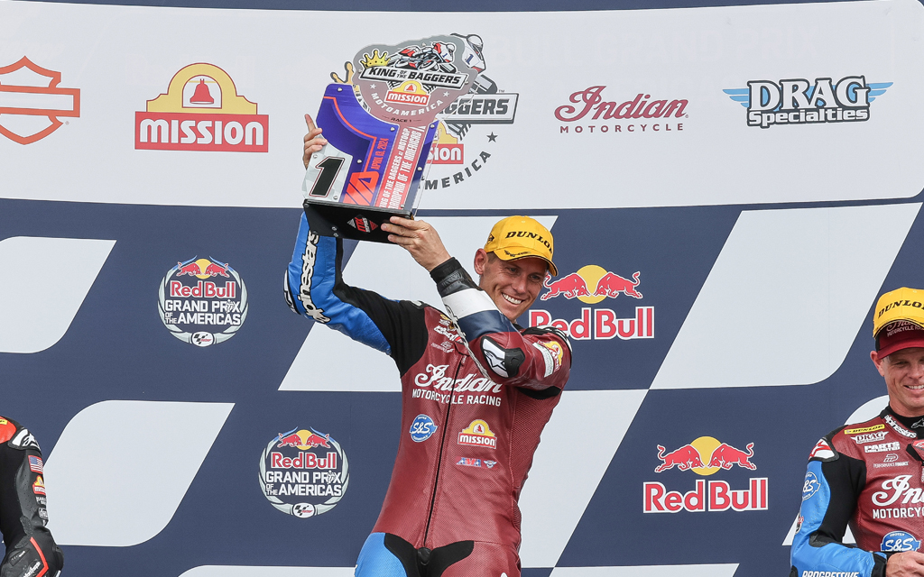 Indian Motorcycle Factory Rider Troy Herfoss Secures First-Career King of the Baggers Victory